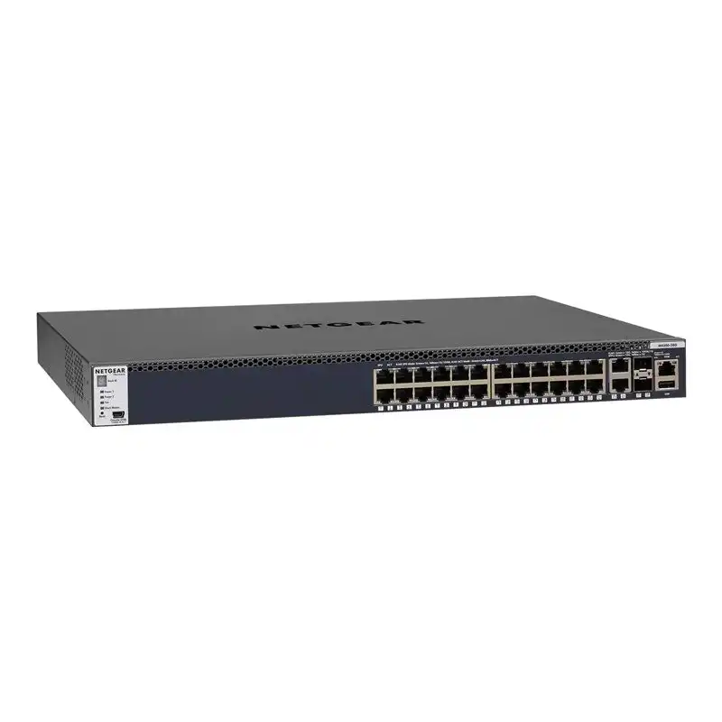 Switch manageable ProSAFE M4300-28GSwitch Manageable Stackable avec 24x1G et 4x10G incluant 2x10GBA... (GSM4328S-100NES)_1